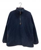 L.L.Beanエルエルビーン）の古着「ハーフジップフリースジャケット」｜ネイビー