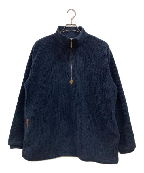 L.L.Bean（エルエルビーン）L.L.Bean (エルエルビーン) ハーフジップフリースジャケット ネイビー サイズ:Mの古着・服飾アイテム