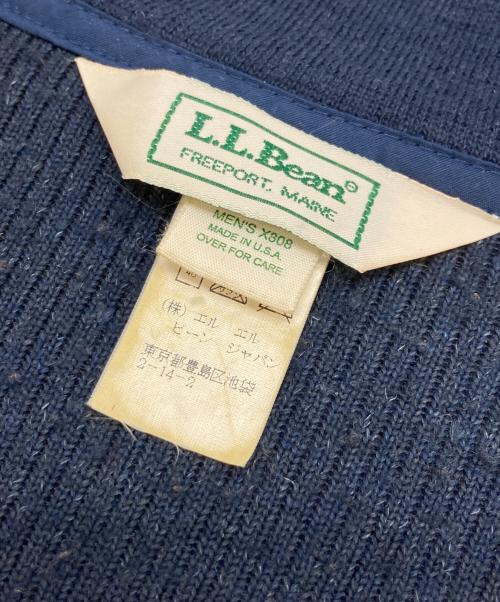 L.L.Bean（エルエルビーン）L.L.Bean (エルエルビーン) ハーフジップフリースジャケット ネイビー サイズ:Mの古着・服飾アイテム