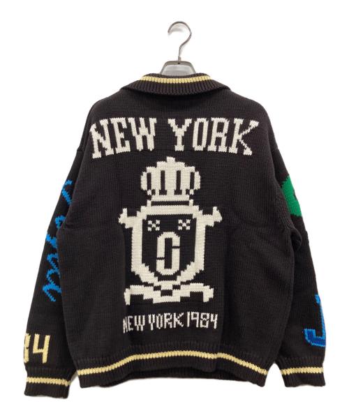 MARC JACOBS（マークジェイコブス）MARC JACOBS (マークジェイコブス) Varsity Knit Polo ブラウン サイズ:XSの古着・服飾アイテム