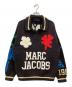MARC JACOBS（マークジェイコブス）の古着「Varsity Knit Polo」｜ブラウン