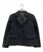 MARC JACOBSマークジェイコブス）の古着「TUXEDO SUITING BLAZER」｜ブラック