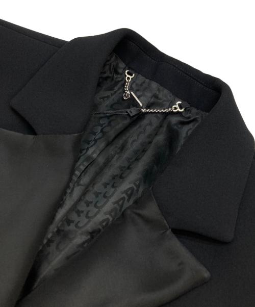 MARC JACOBS（マークジェイコブス）MARC JACOBS (マークジェイコブス) TUXEDO SUITING BLAZER ブラック サイズ:4 未使用品の古着・服飾アイテム