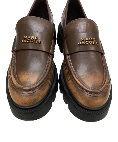 MARC JACOBS（マークジェイコブス）MARC JACOBS (マークジェイコブス) FRANKIE LOAFER ブラウン サイズ:38の古着・服飾アイテム