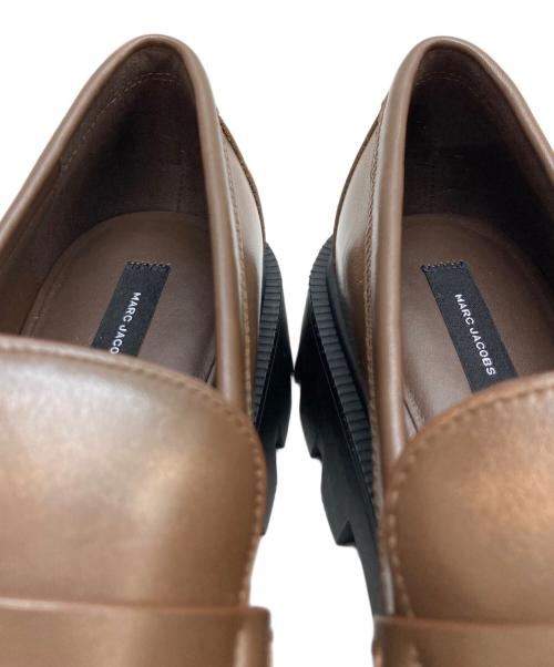 MARC JACOBS（マークジェイコブス）MARC JACOBS (マークジェイコブス) FRANKIE LOAFER ブラウン サイズ:38の古着・服飾アイテム