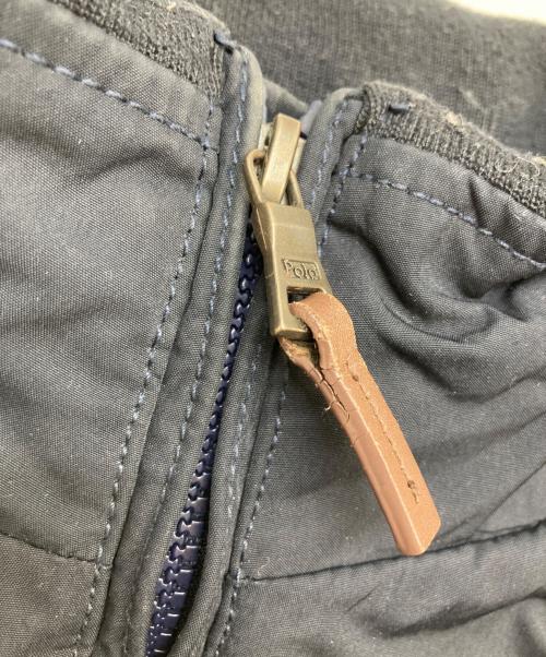 POLO RALPH LAUREN（ポロ・ラルフローレン）POLO RALPH LAUREN (ポロ・ラルフローレン) ポロ刺繍ナイロンジャケット ネイビー サイズ:Mの古着・服飾アイテム