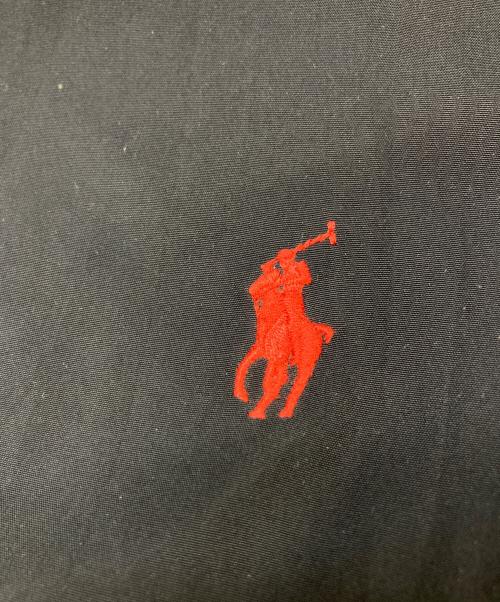 POLO RALPH LAUREN（ポロ・ラルフローレン）POLO RALPH LAUREN (ポロ・ラルフローレン) ポロ刺繍ナイロンジャケット ネイビー サイズ:Mの古着・服飾アイテム