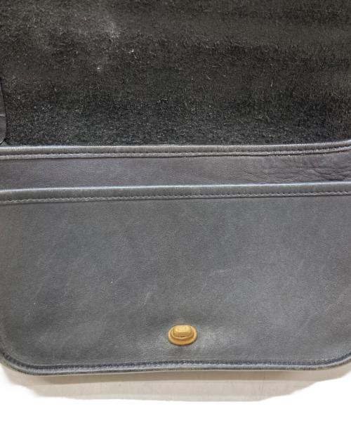 COACH（コーチ）COACH (コーチ) ターンロックショルダーバッグ ブラックの古着・服飾アイテム