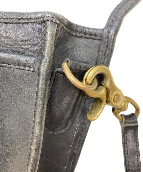 COACH（コーチ）COACH (コーチ) ターンロックショルダーバッグ ブラックの古着・服飾アイテム