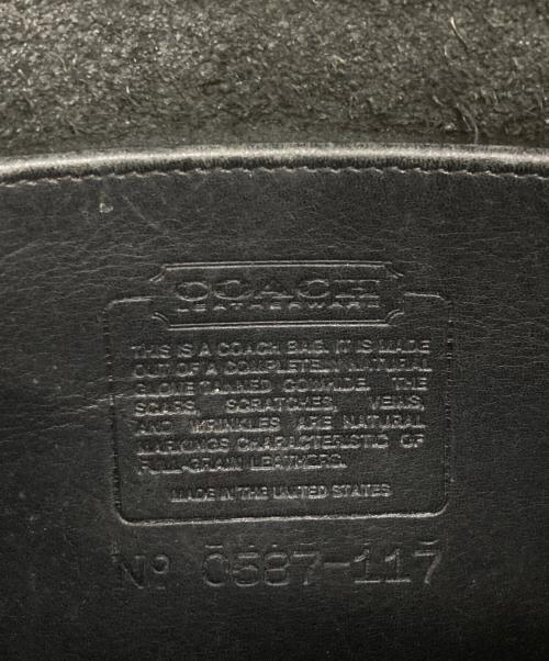 COACH（コーチ）COACH (コーチ) ターンロックショルダーバッグ ブラックの古着・服飾アイテム