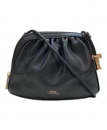 A.P.C.（アーペーセー）の古着「Ninon スモールドローストリングバッグ」｜ブラック