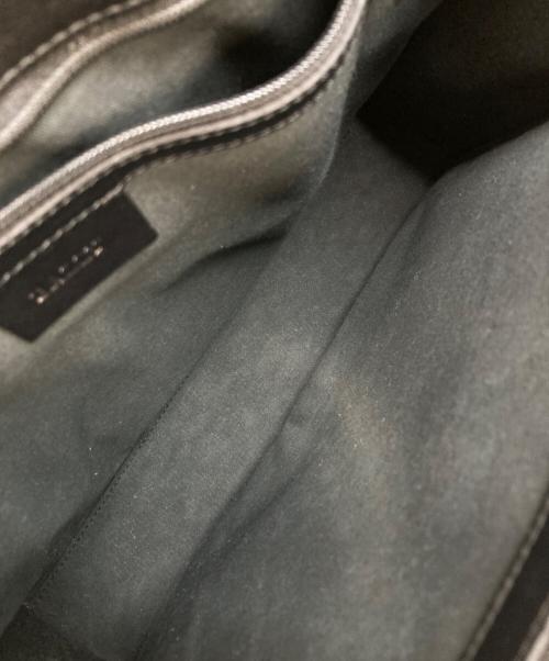 BALLY（バリー）BALLY (バリー) ロゴプレートレザーバッグ ブラックの古着・服飾アイテム