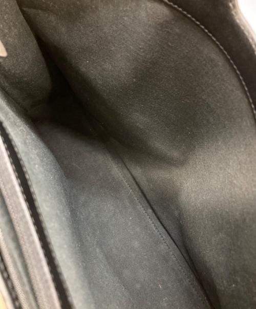 BALLY（バリー）BALLY (バリー) ロゴプレートレザーバッグ ブラックの古着・服飾アイテム