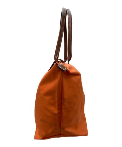 LONGCHAMP（ロンシャン）LONGCHAMP (ロンシャン) ル プリアージュ オリジナルショルダーバッグ オレンジの古着・服飾アイテム