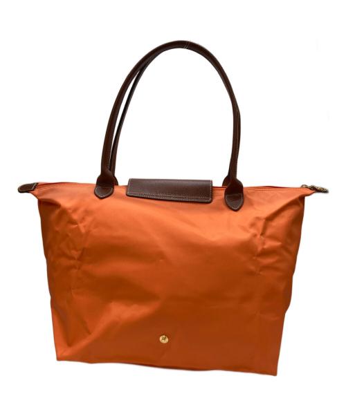 LONGCHAMP（ロンシャン）LONGCHAMP (ロンシャン) ル プリアージュ オリジナルショルダーバッグ オレンジの古着・服飾アイテム