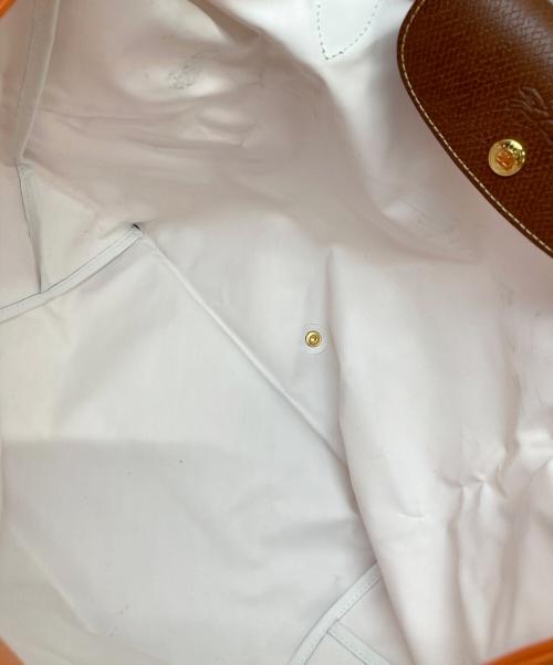 LONGCHAMP（ロンシャン）LONGCHAMP (ロンシャン) ル プリアージュ オリジナルショルダーバッグ オレンジの古着・服飾アイテム