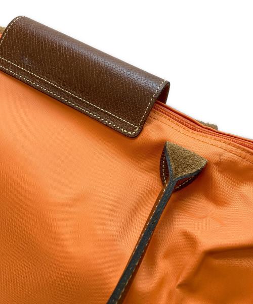 LONGCHAMP（ロンシャン）LONGCHAMP (ロンシャン) ル プリアージュ オリジナルショルダーバッグ オレンジの古着・服飾アイテム