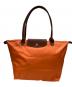 LONGCHAMP（ロンシャン）の古着「ル プリアージュ オリジナルショルダーバッグ」｜オレンジ