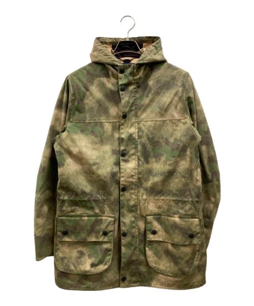 Barbour（バブアー）Barbour (バブアー) SL DURHAM CAMO ベージュ×カーキ サイズ:40の古着・服飾アイテム