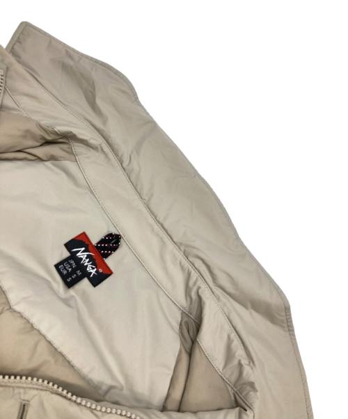 NANGA（ナンガ）NANGA (ナンガ) ダウンバルカラーコート ベージュ サイズ:Mの古着・服飾アイテム
