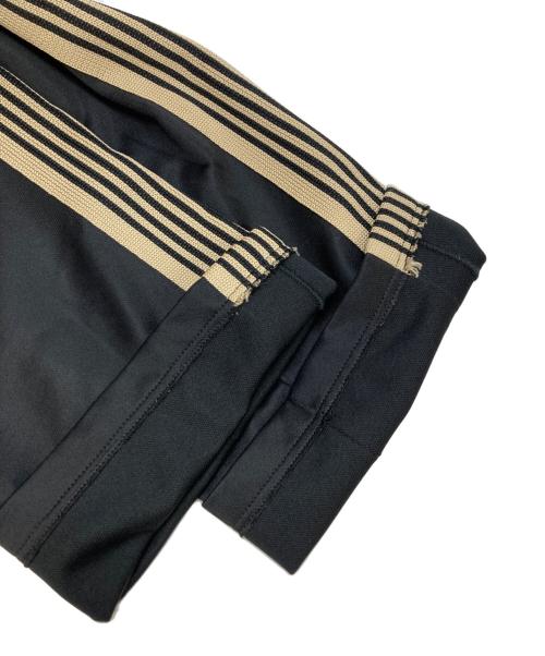 Needles（ニードルズ）Needles (ニードルズ) LHP別注 Poly Smooth Track Pant ブラック×ゴールド サイズ:Mの古着・服飾アイテム