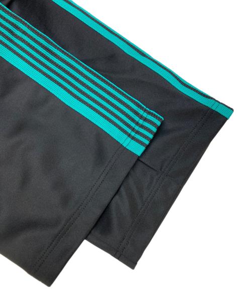 Needles（ニードルズ）Needles (ニードルズ) SIDE LINE DRAWSTRING TRACK PANTS ブラック×グリーン サイズ:Mの古着・服飾アイテム