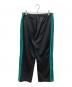 Needles (ニードルズ) SIDE LINE DRAWSTRING TRACK PANTS ブラック×グリーン サイズ:M：15000円