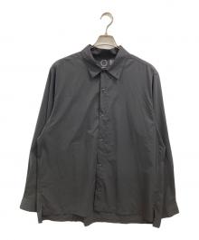 山と道（ヤマトミチ）の古着「UL SHIRT SHADOW RIP」｜ブラック