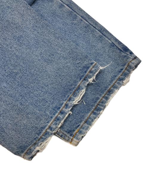 YENN（イエン）YENN (イエン) DAMAGED DENIM PANTS ブルー サイズ:36の古着・服飾アイテム