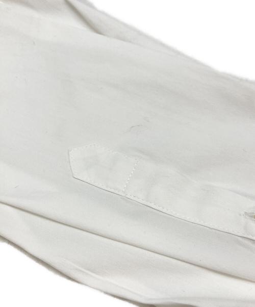 JIL SANDER（ジルサンダー）JIL SANDER (ジルサンダー) コットン×ナイロンシャツ ホワイト サイズ:41の古着・服飾アイテム