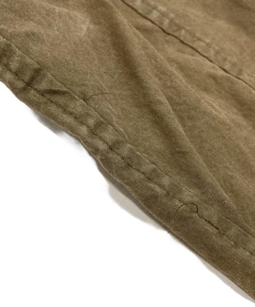 FRANK LEDER（フランクリーダー）FRANK LEDER (フランクリーダー) WASHED GERMAN VENTILE COTTON SHIRT JACKET オリーブ サイズ:Sの古着・服飾アイテム