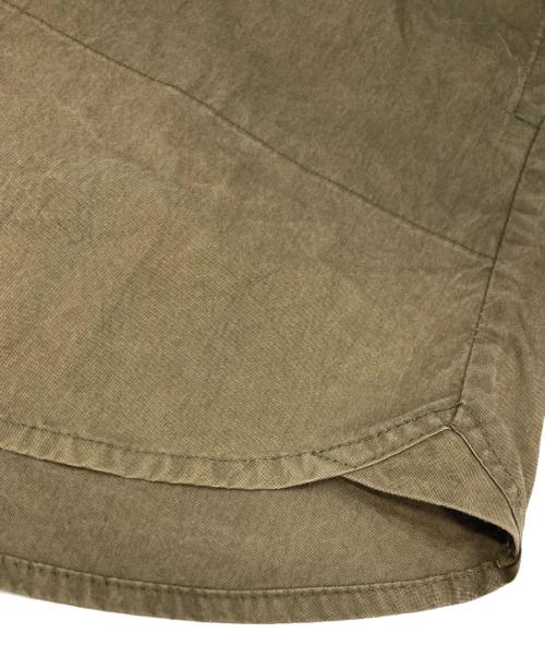 FRANK LEDER（フランクリーダー）FRANK LEDER (フランクリーダー) WASHED GERMAN VENTILE COTTON SHIRT JACKET オリーブ サイズ:Sの古着・服飾アイテム