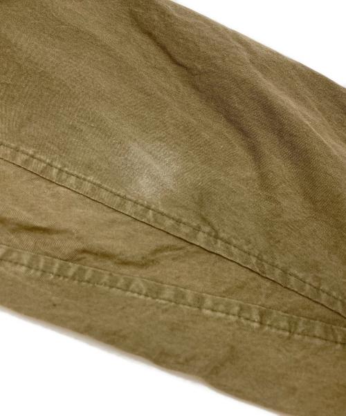 FRANK LEDER（フランクリーダー）FRANK LEDER (フランクリーダー) WASHED GERMAN VENTILE COTTON SHIRT JACKET オリーブ サイズ:Sの古着・服飾アイテム