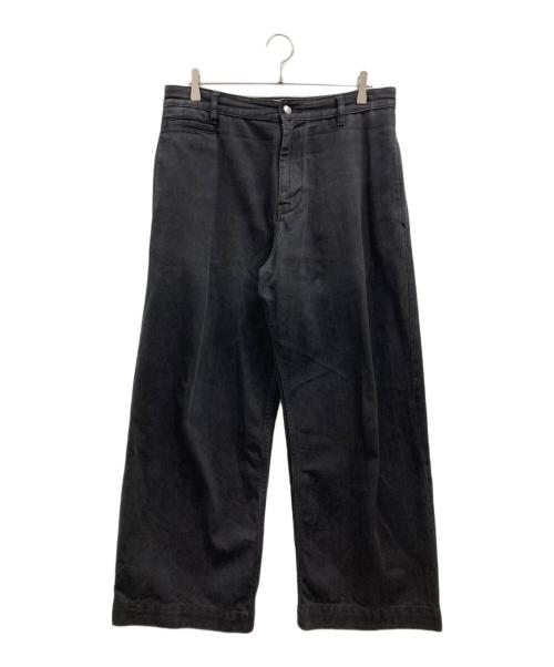STUDIO NICHOLSON（スタジオ ニコルソン）STUDIO NICHOLSON (スタジオ ニコルソン) SELVEDGE DENIM ブラック サイズ:Mの古着・服飾アイテム