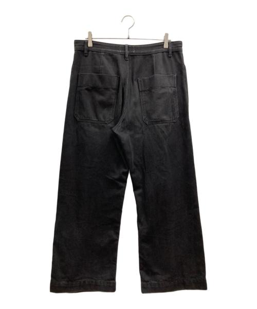 STUDIO NICHOLSON（スタジオ ニコルソン）STUDIO NICHOLSON (スタジオ ニコルソン) SELVEDGE DENIM ブラック サイズ:Mの古着・服飾アイテム