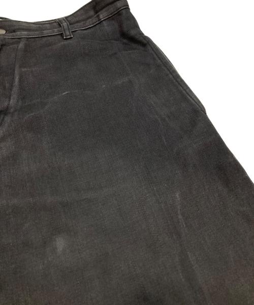 STUDIO NICHOLSON（スタジオ ニコルソン）STUDIO NICHOLSON (スタジオ ニコルソン) SELVEDGE DENIM ブラック サイズ:Mの古着・服飾アイテム