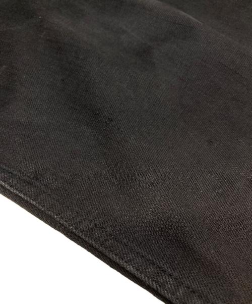 STUDIO NICHOLSON（スタジオ ニコルソン）STUDIO NICHOLSON (スタジオ ニコルソン) SELVEDGE DENIM ブラック サイズ:Mの古着・服飾アイテム