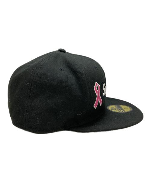 SUPREME（シュプリーム）SUPREME (シュプリーム) New Era (ニューエラ) Breast Cancer Awareness Box Logo ブラック サイズ:7 2/1の古着・服飾アイテム