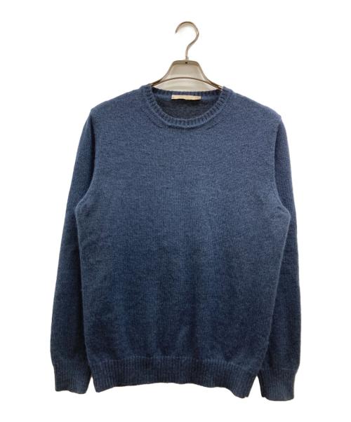 Laboratorio 38（ラボラトリオ）Laboratorio 38 (ラボラトリオ) モヘヤブレンドニット ネイビー サイズ:48の古着・服飾アイテム
