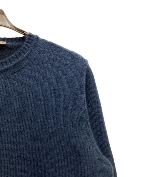 Laboratorio 38（ラボラトリオ）Laboratorio 38 (ラボラトリオ) モヘヤブレンドニット ネイビー サイズ:48の古着・服飾アイテム