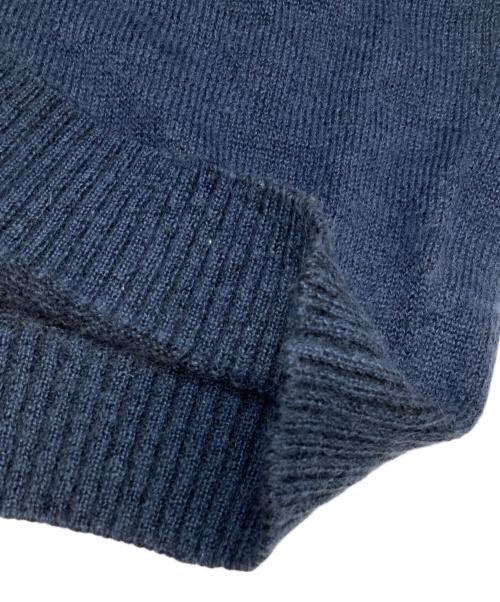 Laboratorio 38（ラボラトリオ）Laboratorio 38 (ラボラトリオ) モヘヤブレンドニット ネイビー サイズ:48の古着・服飾アイテム