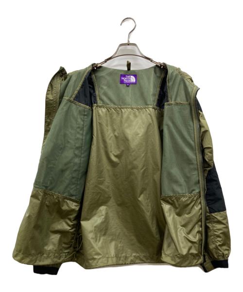 THE NORTHFACE PURPLELABEL（ザ・ノースフェイス パープルレーベル）THE NORTHFACE PURPLELABEL (ザ・ノースフェイス パープルレーベル) Mountain Wind Parka オリーブ サイズ:Mの古着・服飾アイテム