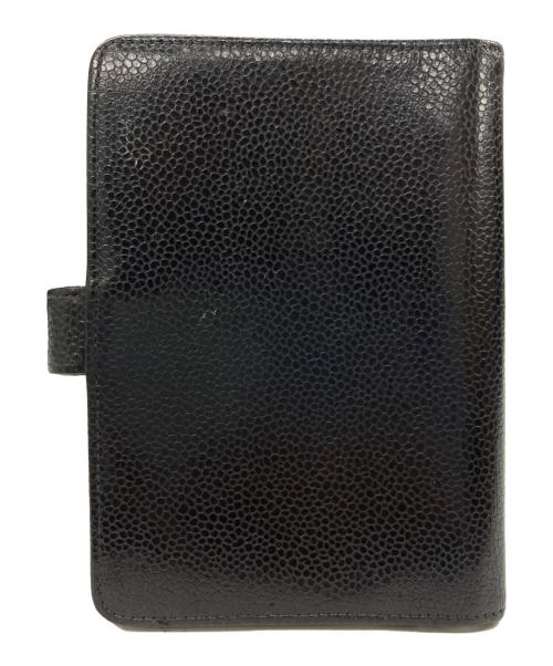 CHANEL（シャネル）CHANEL (シャネル) ココマーク手帳カバー ブラックの古着・服飾アイテム