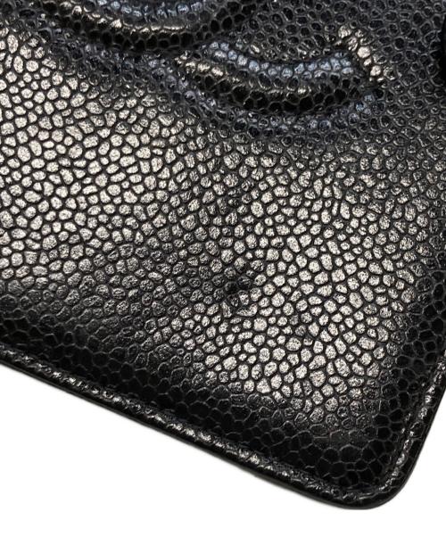 CHANEL（シャネル）CHANEL (シャネル) ココマーク手帳カバー ブラックの古着・服飾アイテム