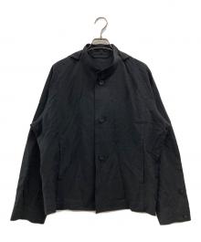 HOMME PLISSE ISSEY MIYAKE（オム プリッセ イッセイ ミヤケ）の古着「OPACITY /2wayジャケット」｜ブラック