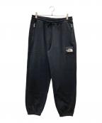 THE NORTH FACEザ ノース フェイス）の古着「ボックスロゴスウェットパンツ」｜ブラック