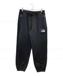 THE NORTH FACE（ザ ノース フェイス）の古着「ボックスロゴスウェットパンツ」｜ブラック