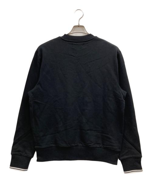 FRED PERRY（フレッドペリー）FRED PERRY (フレッドペリー) Crew Neck Sweatshirt ブラック サイズ:L 未使用品の古着・服飾アイテム