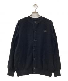 THE NORTH FACE（ザ ノース フェイス）の古着「コンフォーティブル ウール カーディガン」｜ブラック