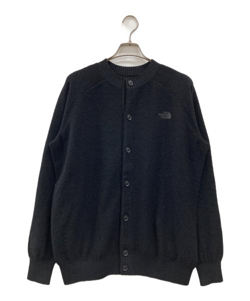 THE NORTH FACE（ザ ノース フェイス）THE NORTH FACE (ザ ノース フェイス) コンフォーティブル ウール カーディガン ブラック サイズ:Lの古着・服飾アイテム